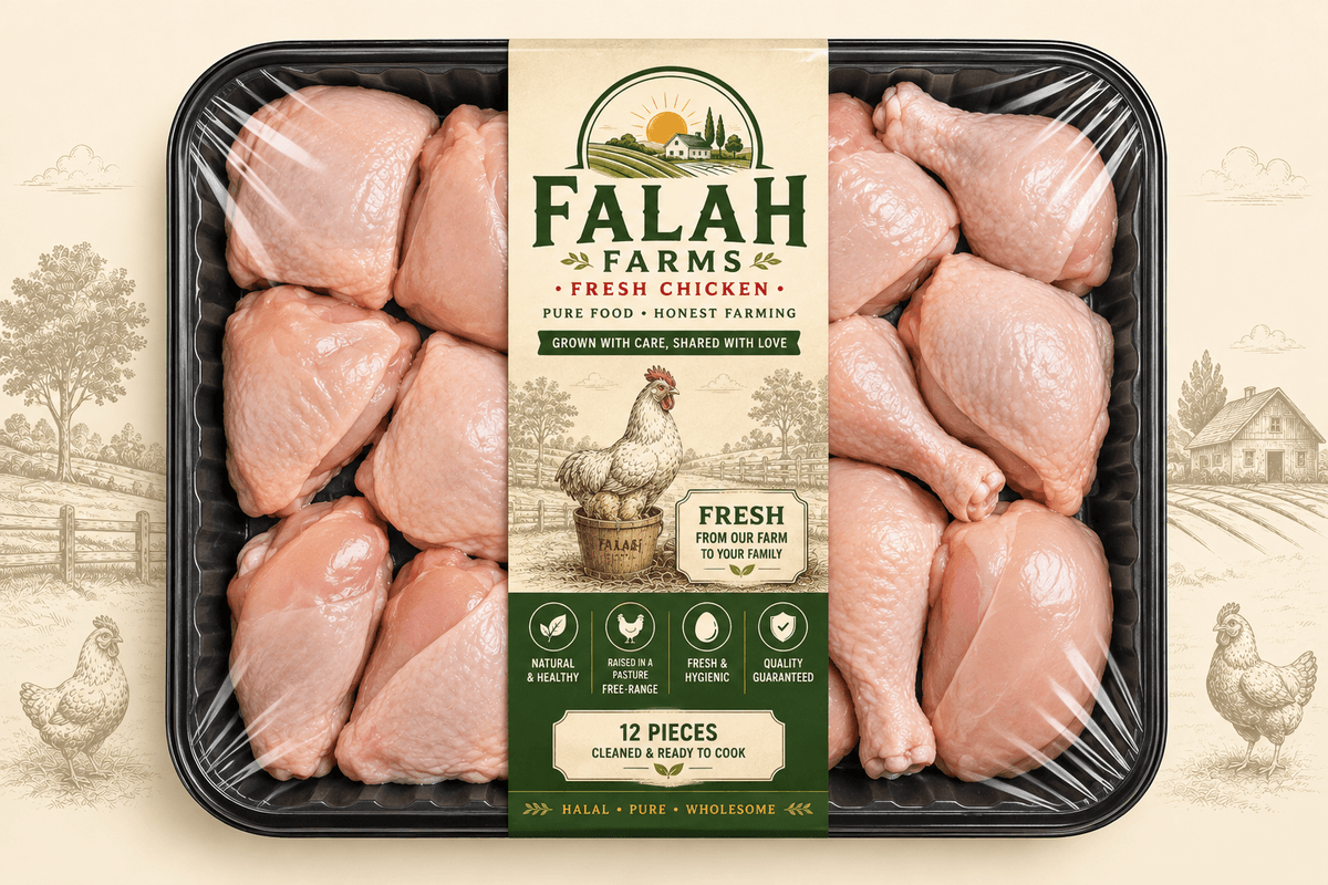 Organic Desi Chicken Meat (Desi Murga / Murgi) - Fresh Organic Desi Poultry Islamabad - View 1