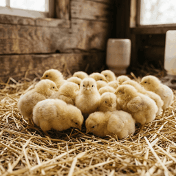 Fluffy Baby Chicks